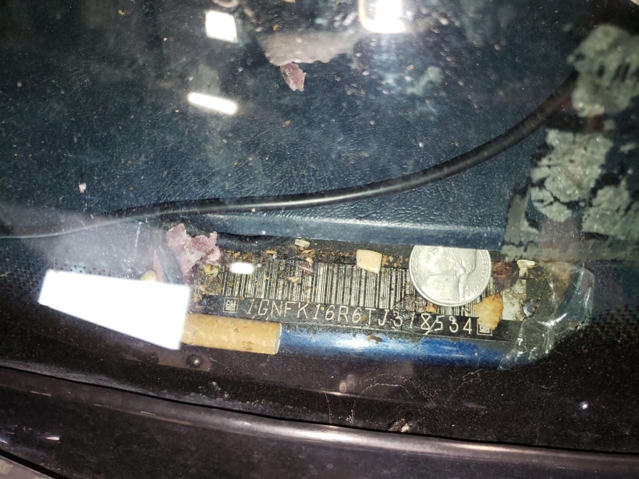 1996 Chevrolet Suburban K1500 VIN: 1GNFK16R6TJ318534 Lot: 67575044