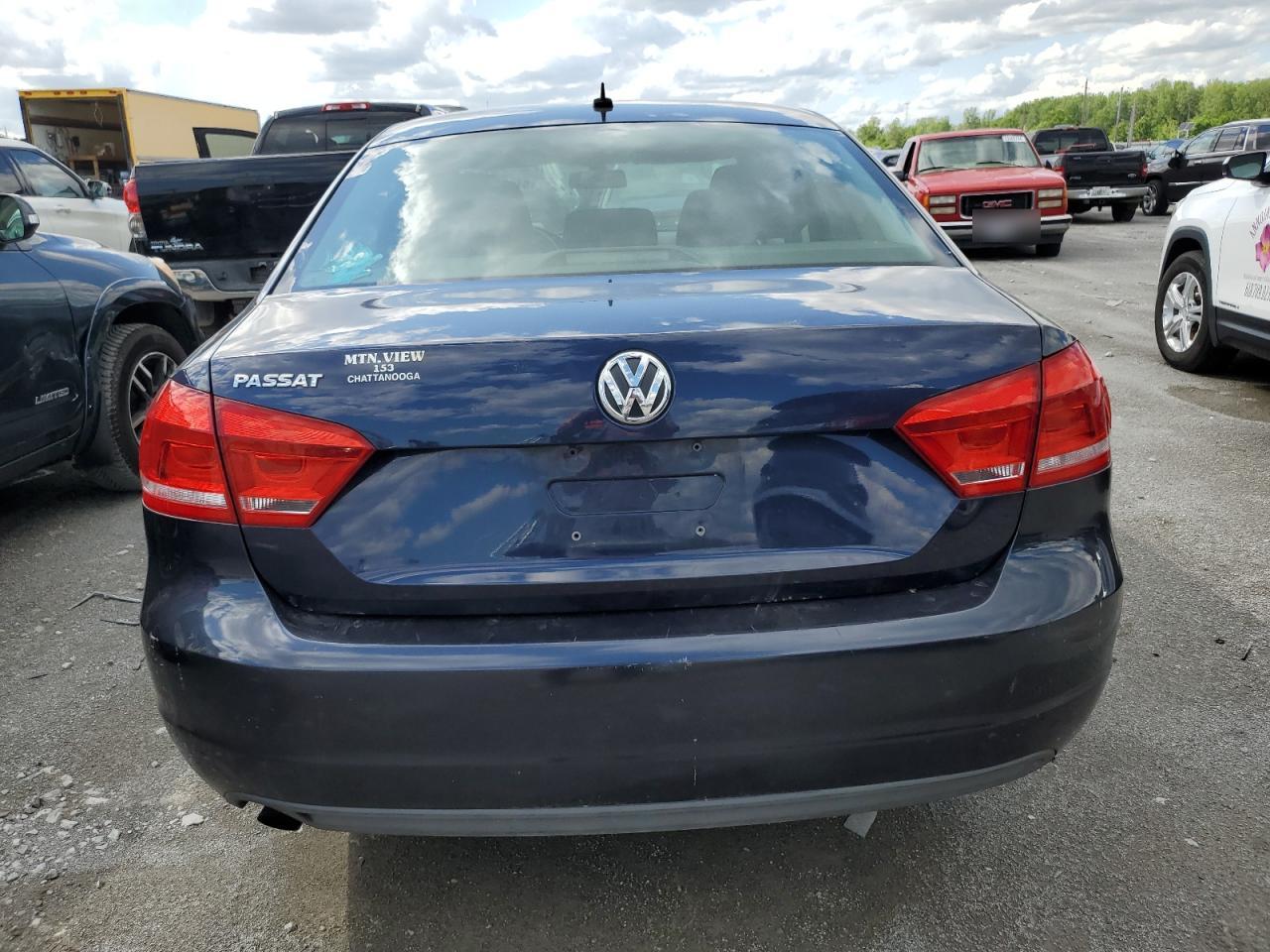 2012 Volkswagen Passat S VIN: 1VWAP7A36CC015295 Lot: 54004604