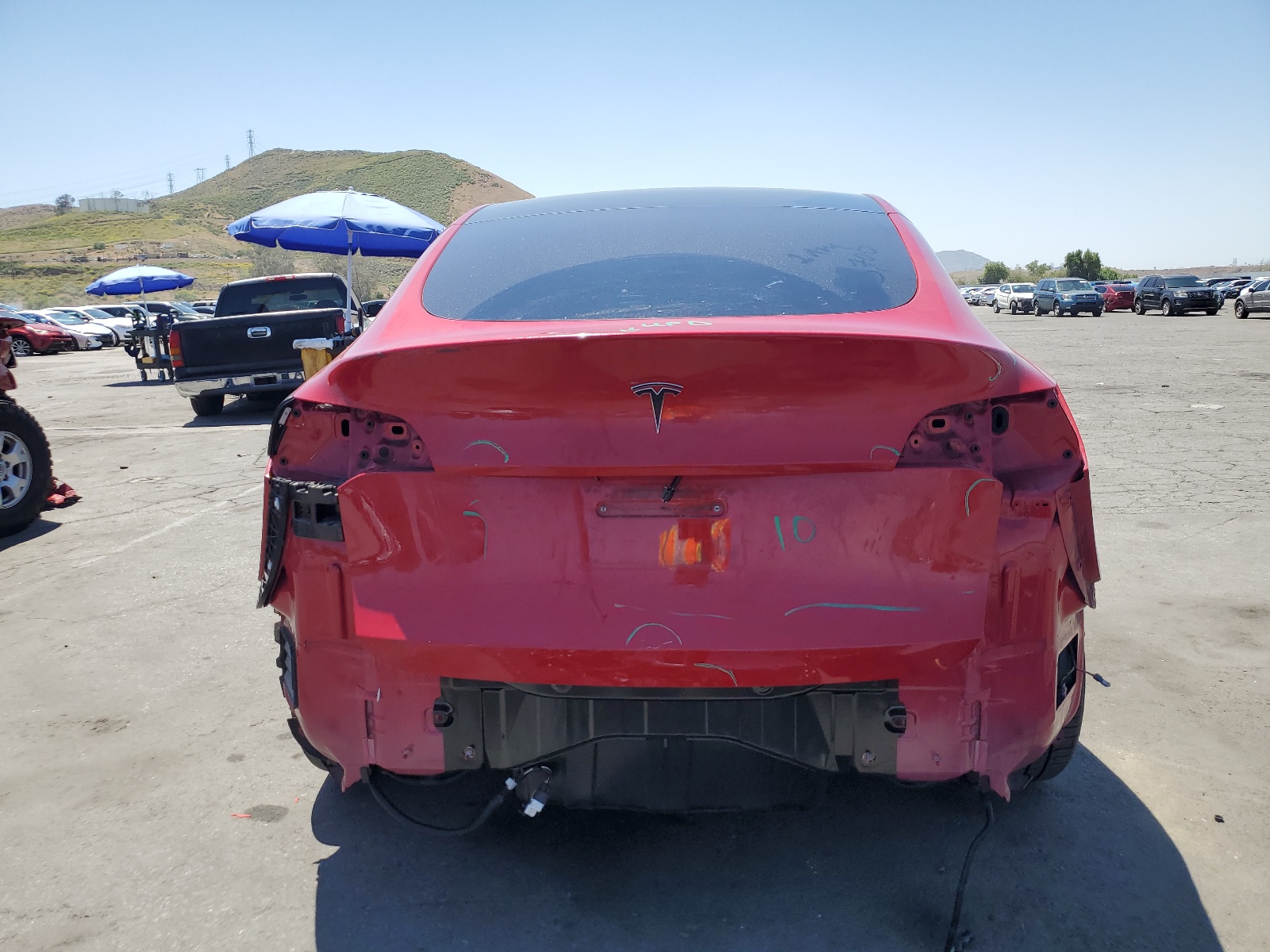 7SAYGDEFXNF354932 2022 Tesla Model Y