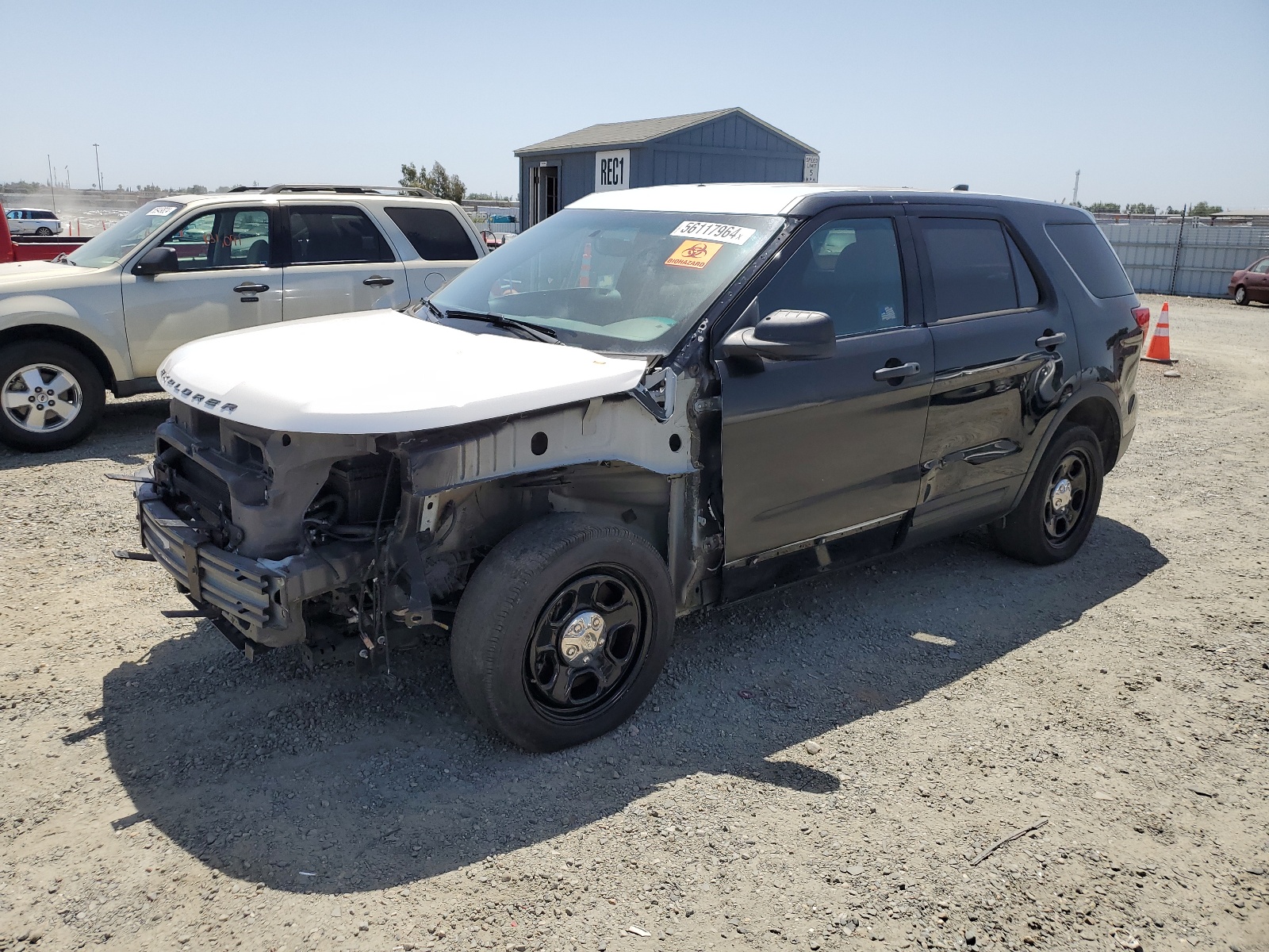 2016 Ford Explorer Police Interceptor vin: 1FM5K8AR4GGB28458