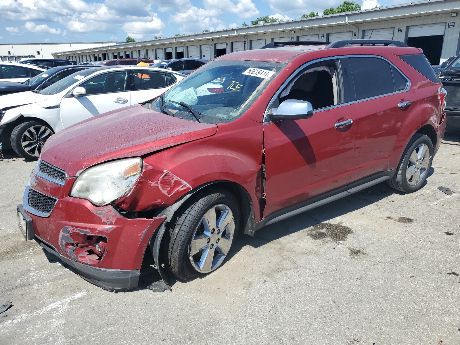 2015 Chevrolet Equinox Lt vin: 1GNALCEK2FZ136407