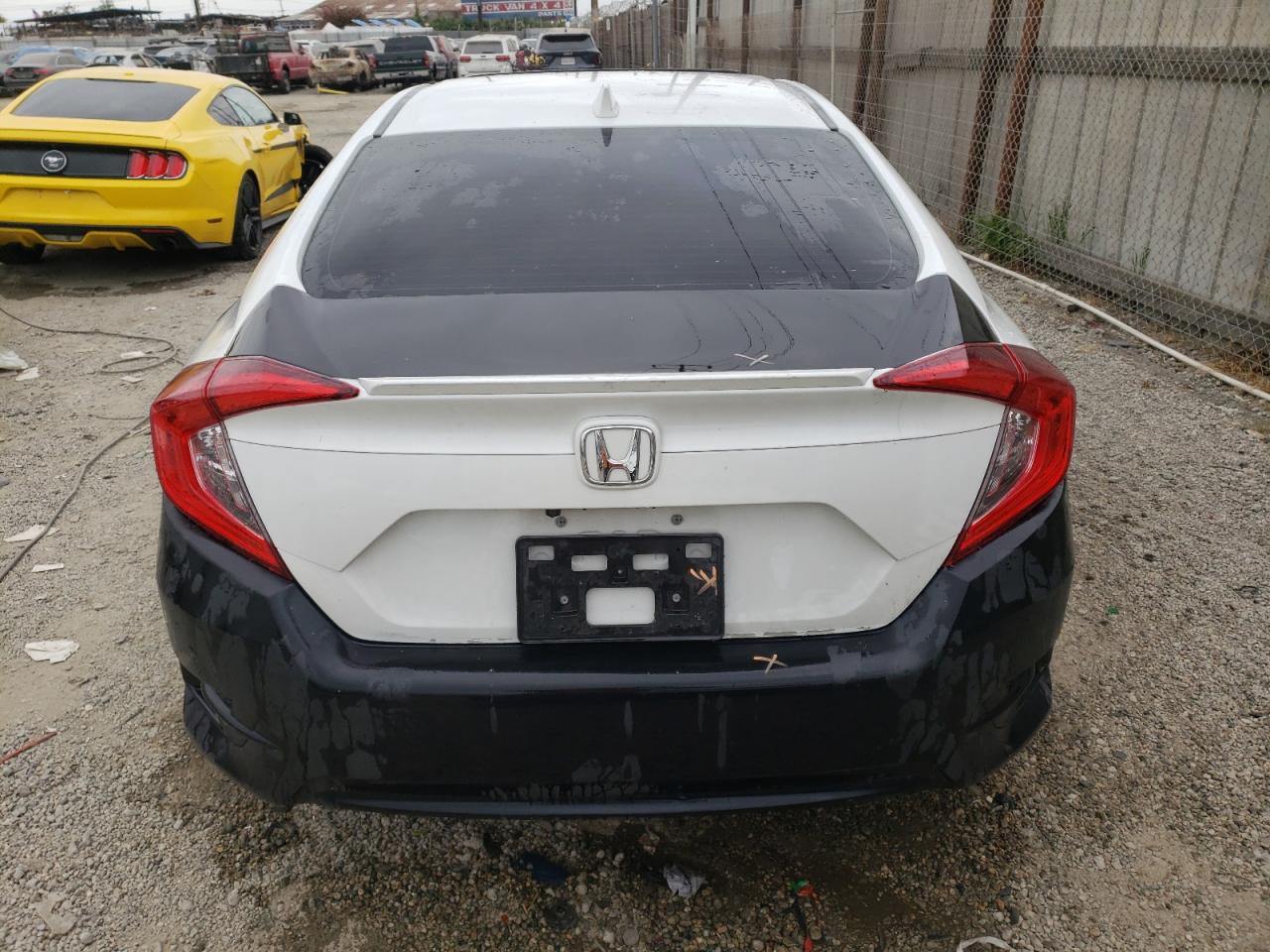 2018 Honda Civic Ex VIN: JHMFC1F30JX033676 Lot: 55280034