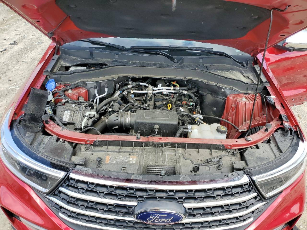 2022 Ford Explorer Xlt VIN: 1FMSK8DHXNGB10761 Lot: 54435104