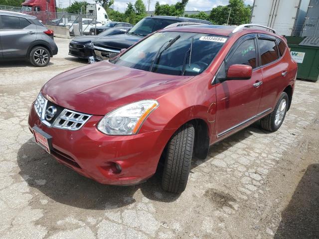  NISSAN ROGUE 2012 Red