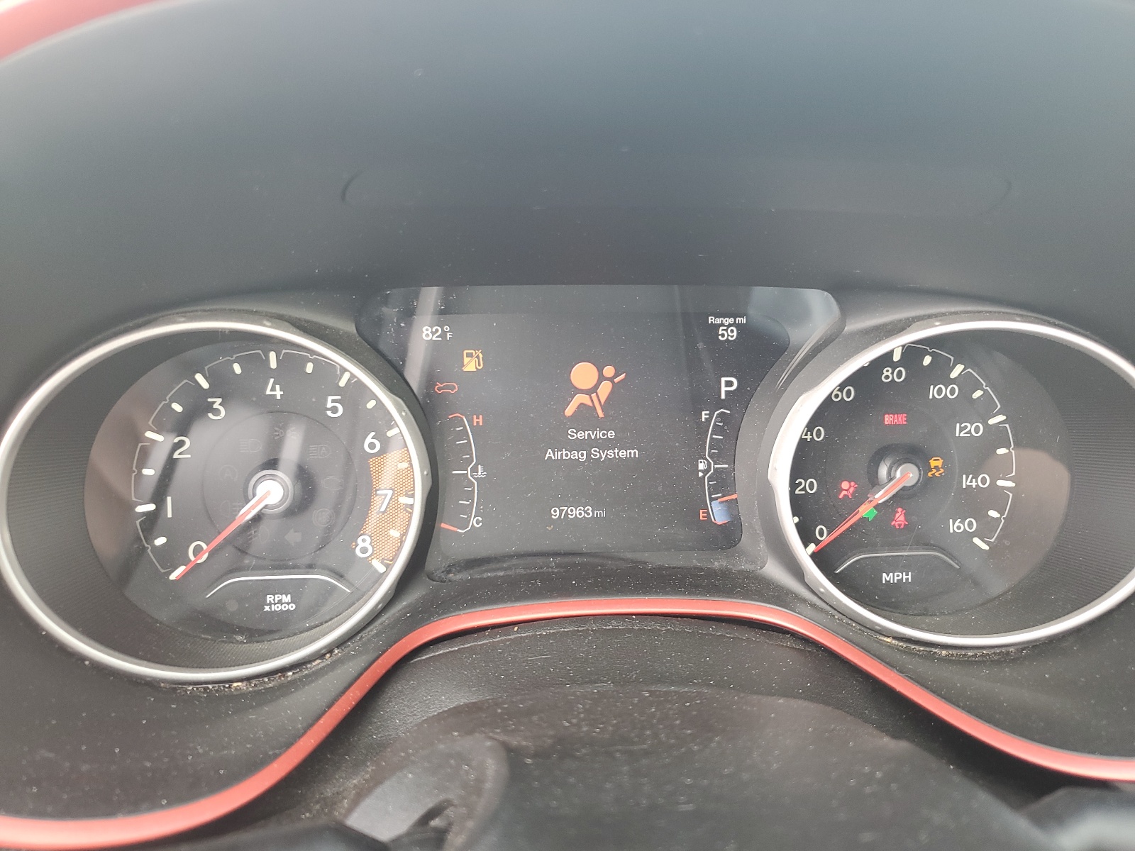 3C4NJDDB5HT597635 2017 Jeep Compass Trailhawk