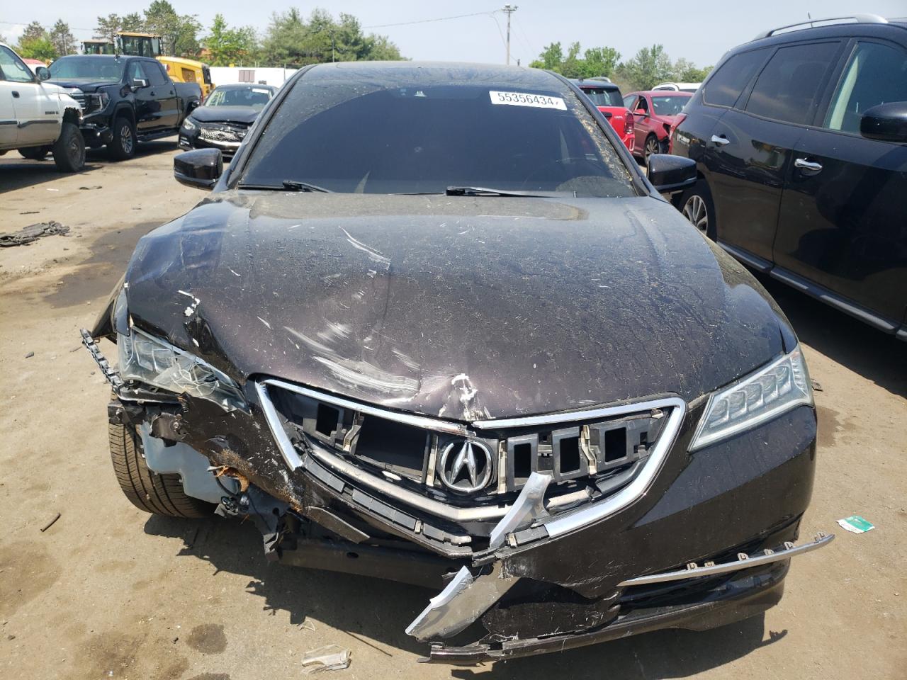 2015 Acura Tlx Tech VIN: 19UUB3F57FA007726 Lot: 55356434