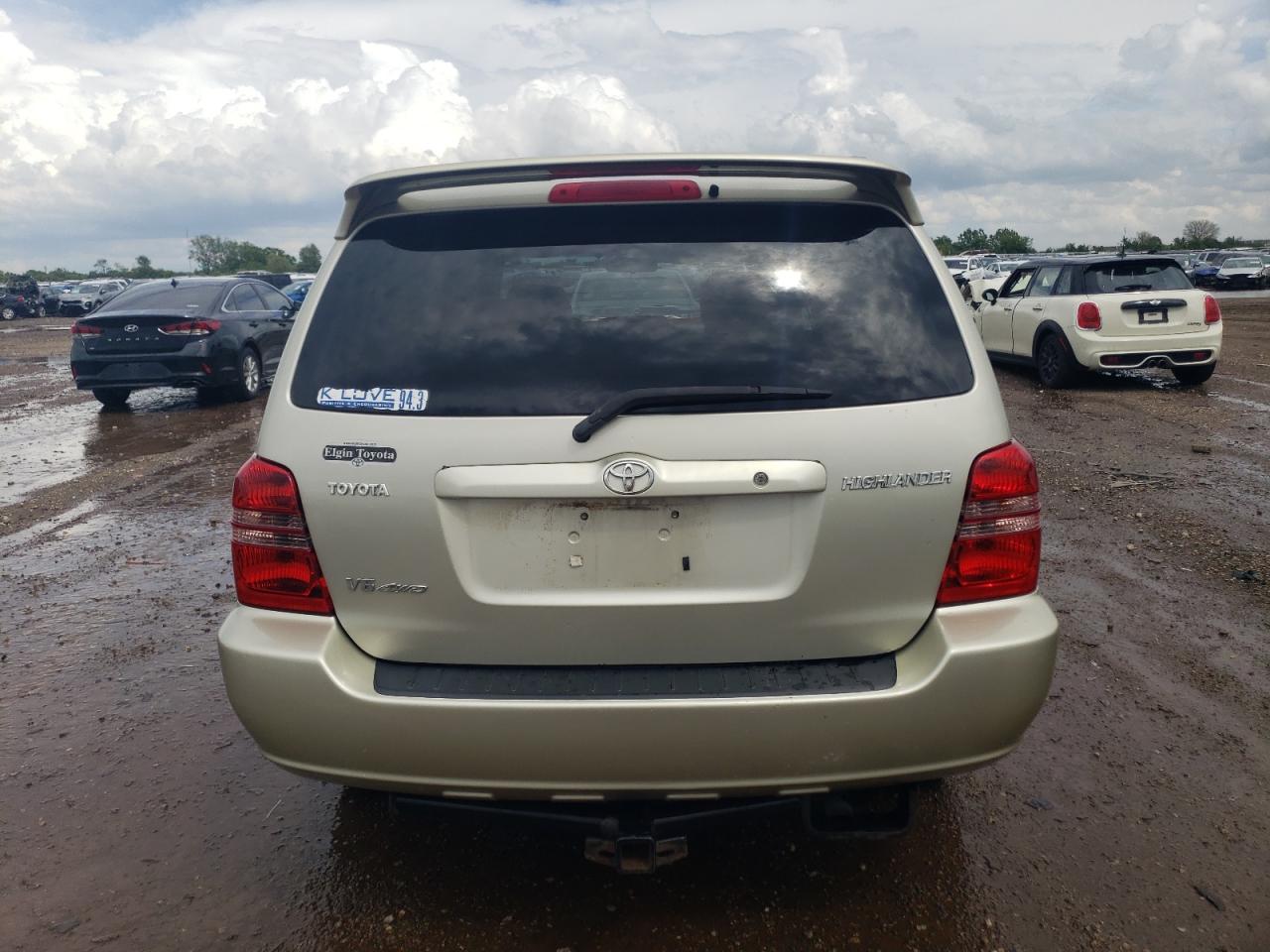 2002 Toyota Highlander Limited VIN: JTEHF21A620043048 Lot: 55230384