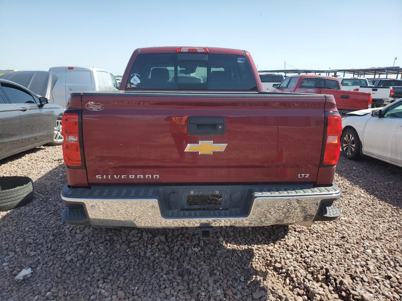 2014 Chevrolet Silverado K1500 Ltz VIN: 3GCUKSEC4EG567082 Lot: 53141344