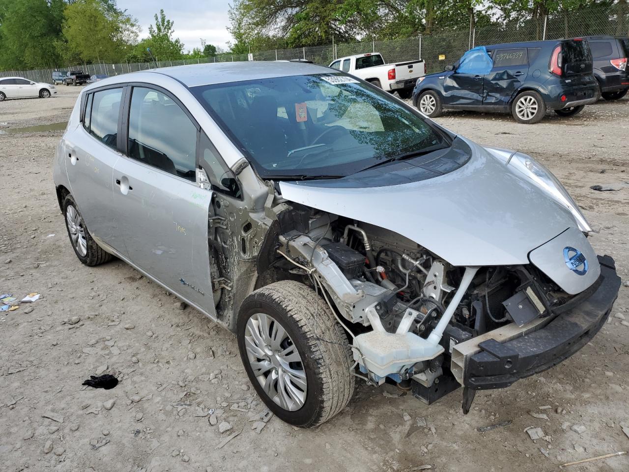 2013 Nissan Leaf S VIN: 1N4AZ0CP0DC421083 Lot: 73271434