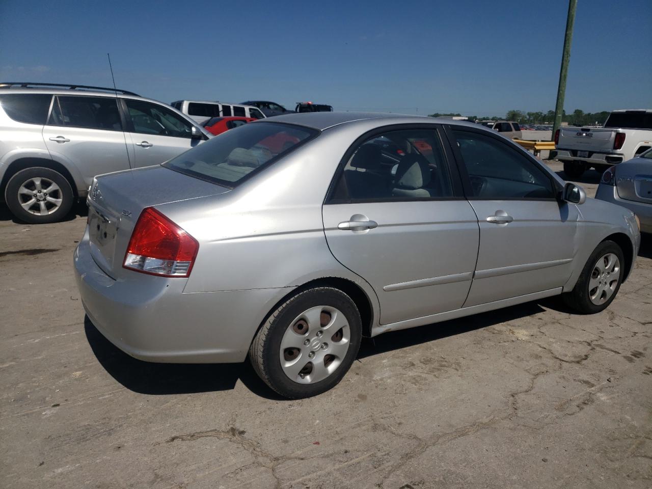 2009 Kia Spectra Ex VIN: KNAFE221995647359 Lot: 53072144