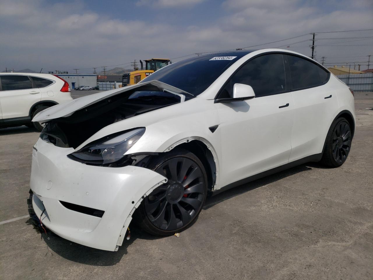 2022 Tesla Model Y VIN: 7SAYGDEF6NF493231 Lot: 52336284