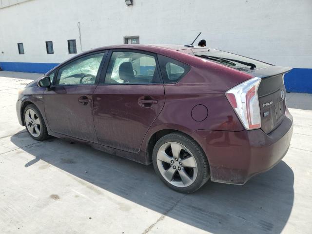  TOYOTA PRIUS 2013 Бургунди