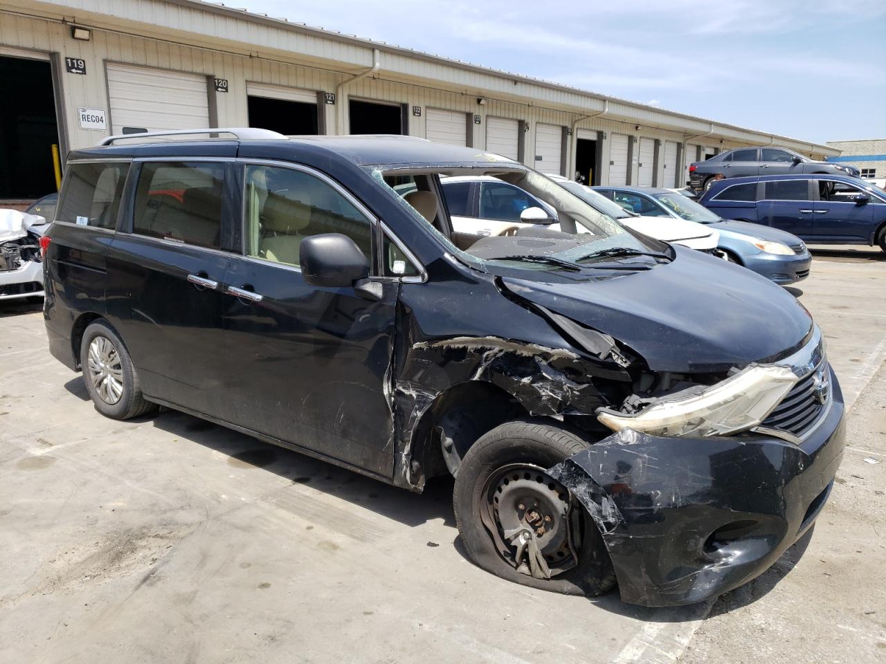 2012 Nissan Quest S VIN: JN8AE2KP5C9037447 Lot: 53248564