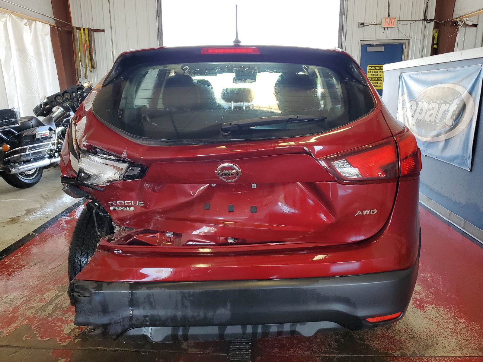 JN1BJ1CR3KW353504 2019 Nissan Rogue Sport S