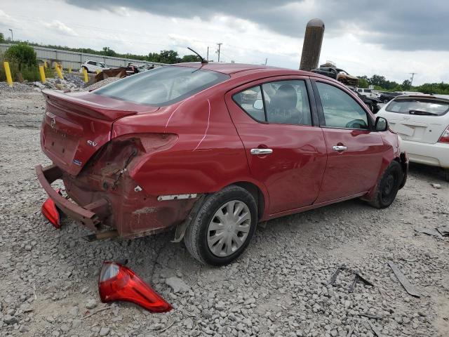  NISSAN VERSA 2014 Czerwony