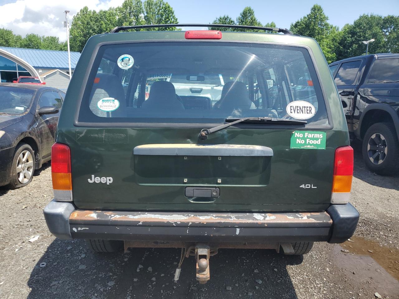 1997 Jeep Cherokee Se VIN: 1J4FJ28S8VL604758 Lot: 56354784