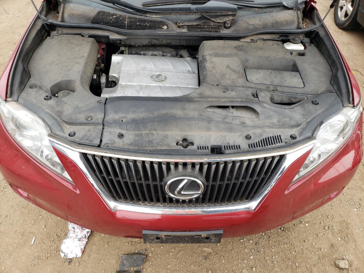 2012 Lexus Rx 350 VIN: 2T2BK1BA1CC140501 Lot: 53056664