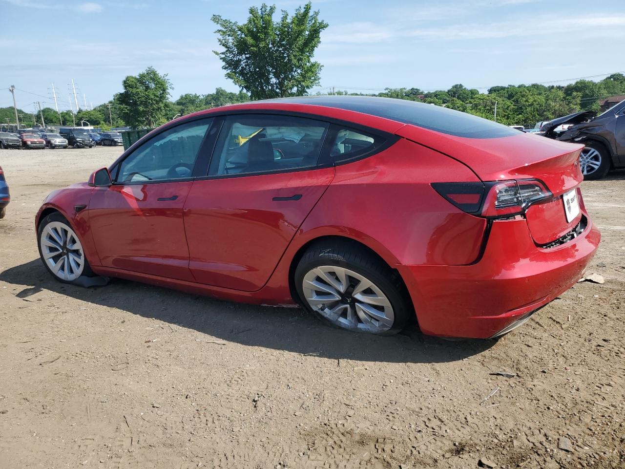 5YJ3E1EA8NF189527 2022 TESLA MODEL 3 - Image 2