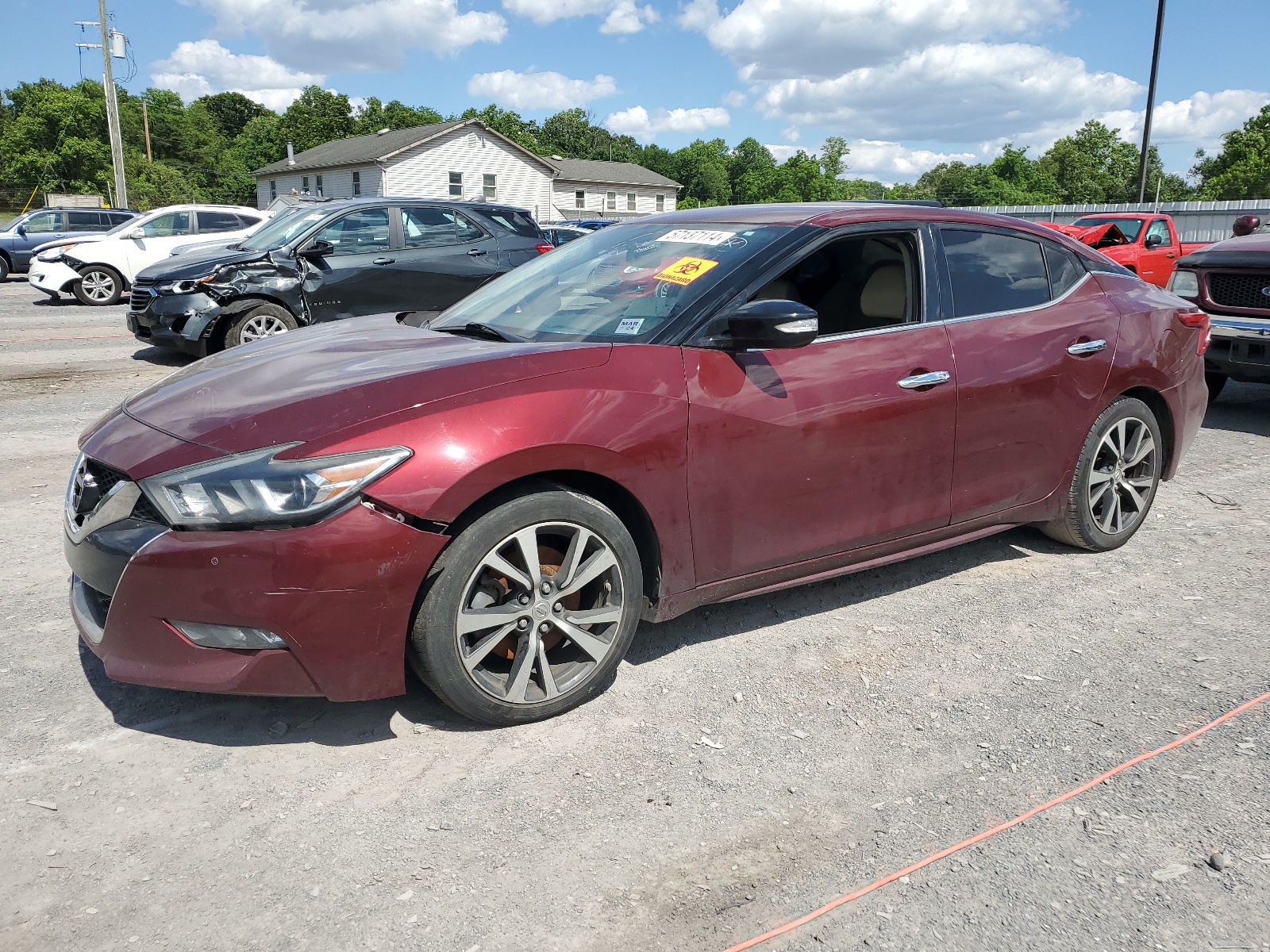 2017 Nissan Maxima 3.5S vin: 1N4AA6AP7HC414277