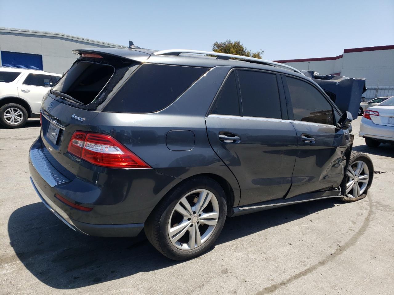 2012 Mercedes-Benz Ml 350 4Matic VIN: 4JGDA5HB6CA033886 Lot: 55490414