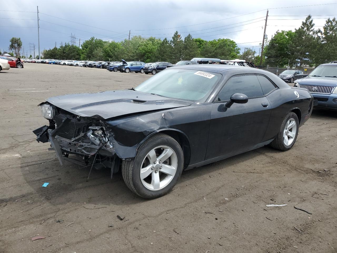 VIN 2C3CDYBTXEH185706 2014 DODGE CHALLENGER no.1