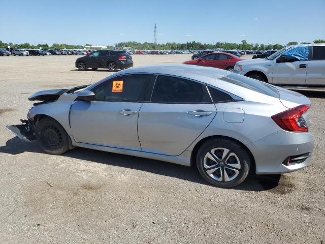 Sedans HONDA CIVIC 2017 Srebrny