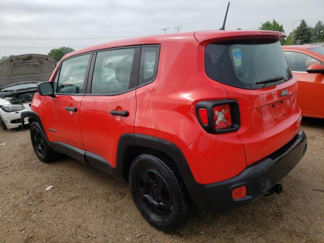  JEEP RENEGADE 2015 Красный