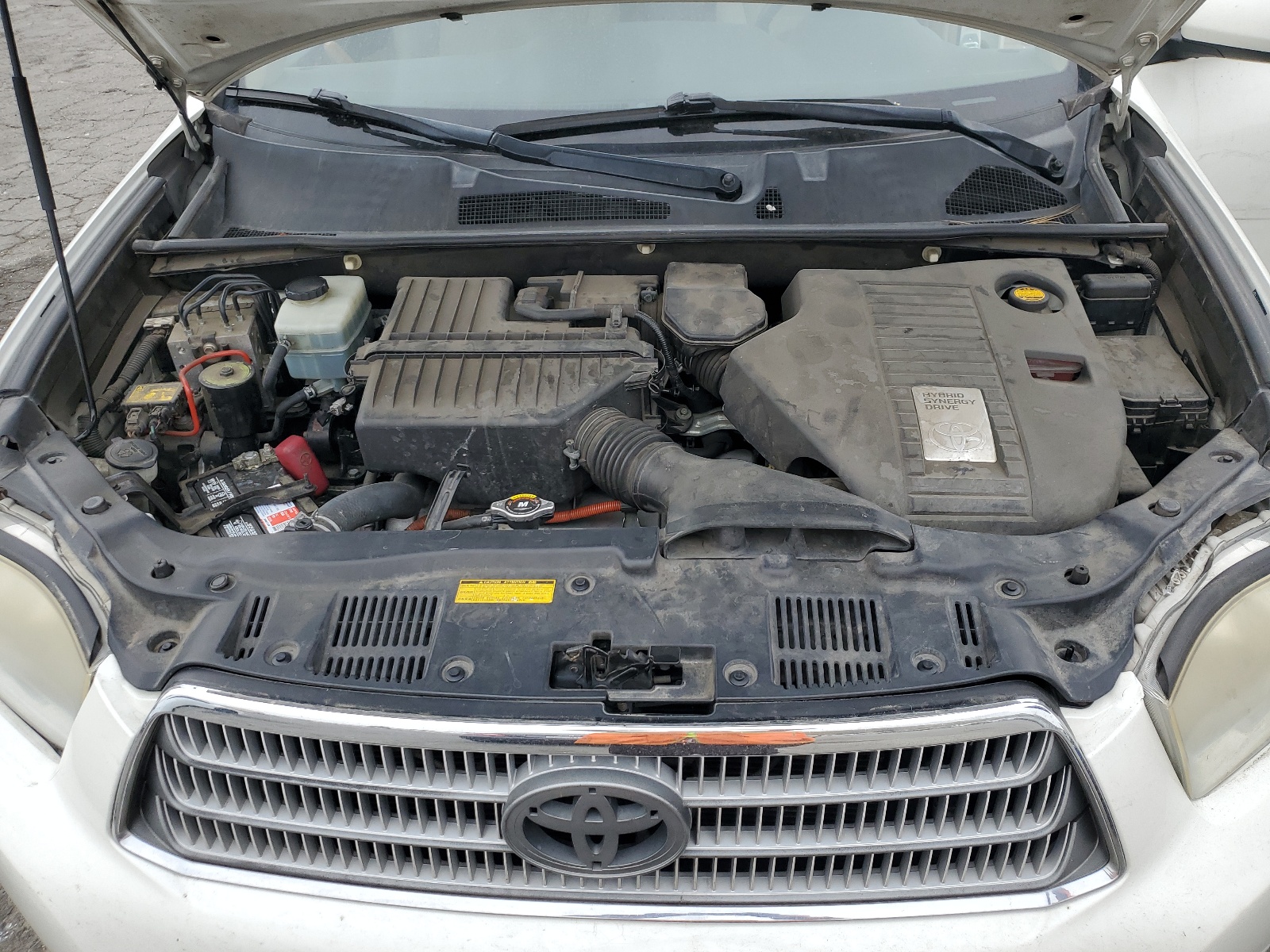 JTEEW41A082009893 2008 Toyota Highlander Hybrid