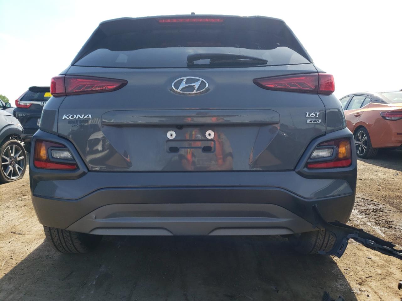 2021 Hyundai Kona Night VIN: KM8K6CA58MU711930 Lot: 54589574