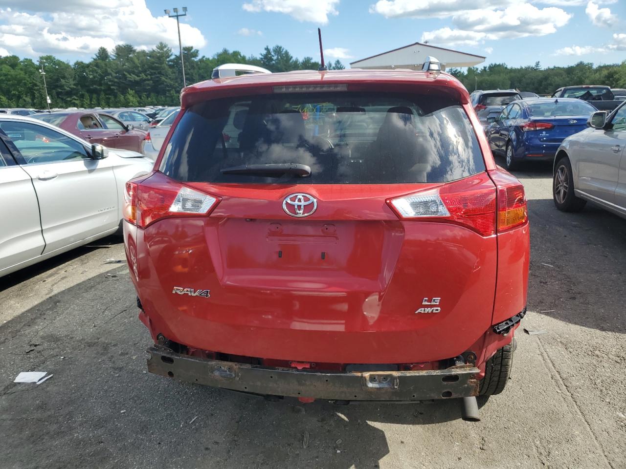 2013 Toyota Rav4 Le VIN: 2T3BFREV5DW011111 Lot: 56463834