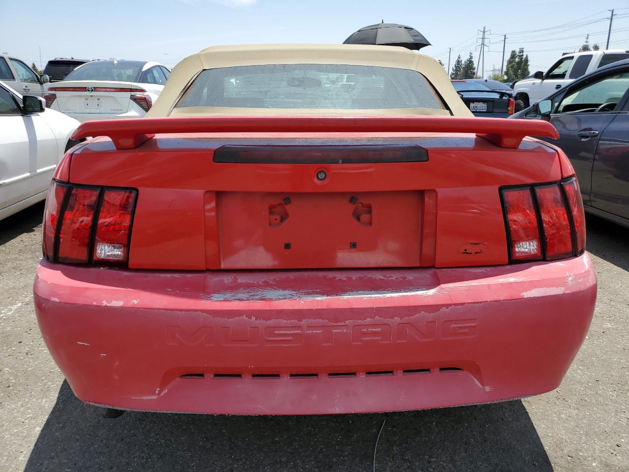 2002 Ford Mustang VIN: 1FAFP44472F107630 Lot: 56693854