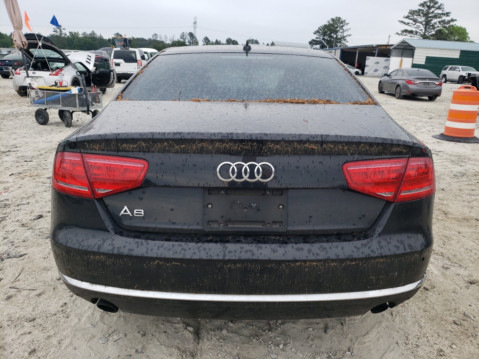 WAUAGAFD4DN013811 2013 Audi A8 Quattro