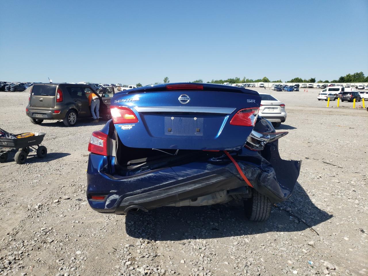 2019 Nissan Sentra S VIN: 3N1AB7AP5KY378605 Lot: 56839434