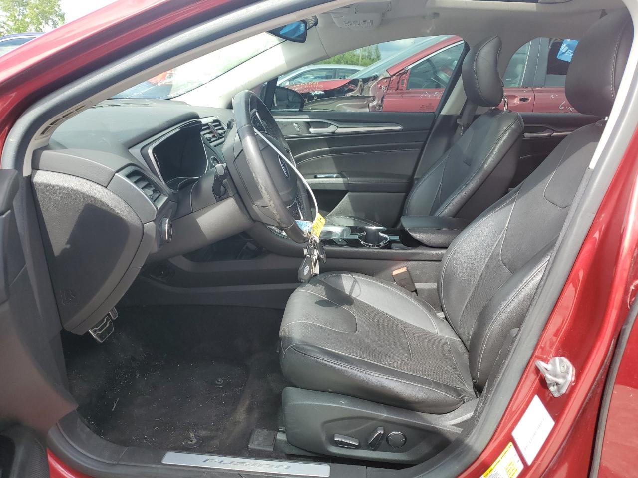 2014 Ford Fusion Titanium VIN: 3FA6P0D98ER240165 Lot: 53676834