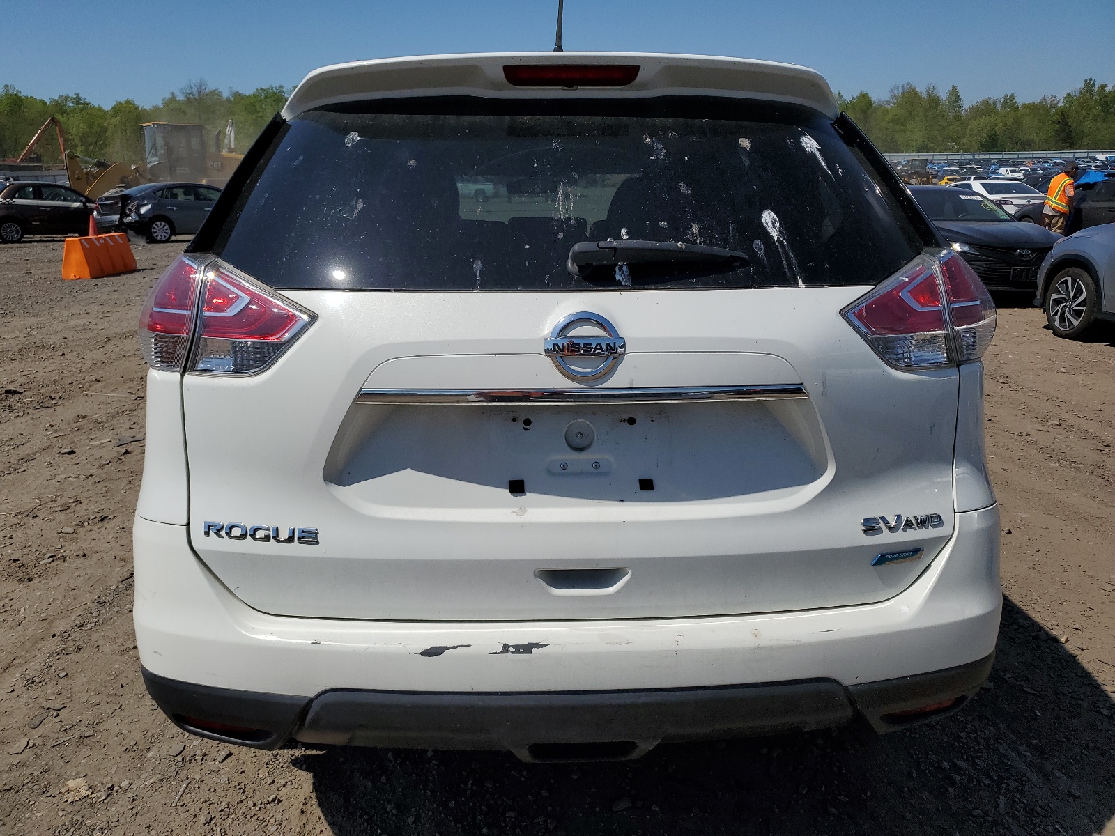 2014 Nissan Rogue S vin: 5N1AT2MV6EC757631