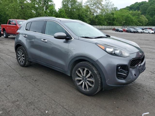  KIA SPORTAGE 2017 Серый