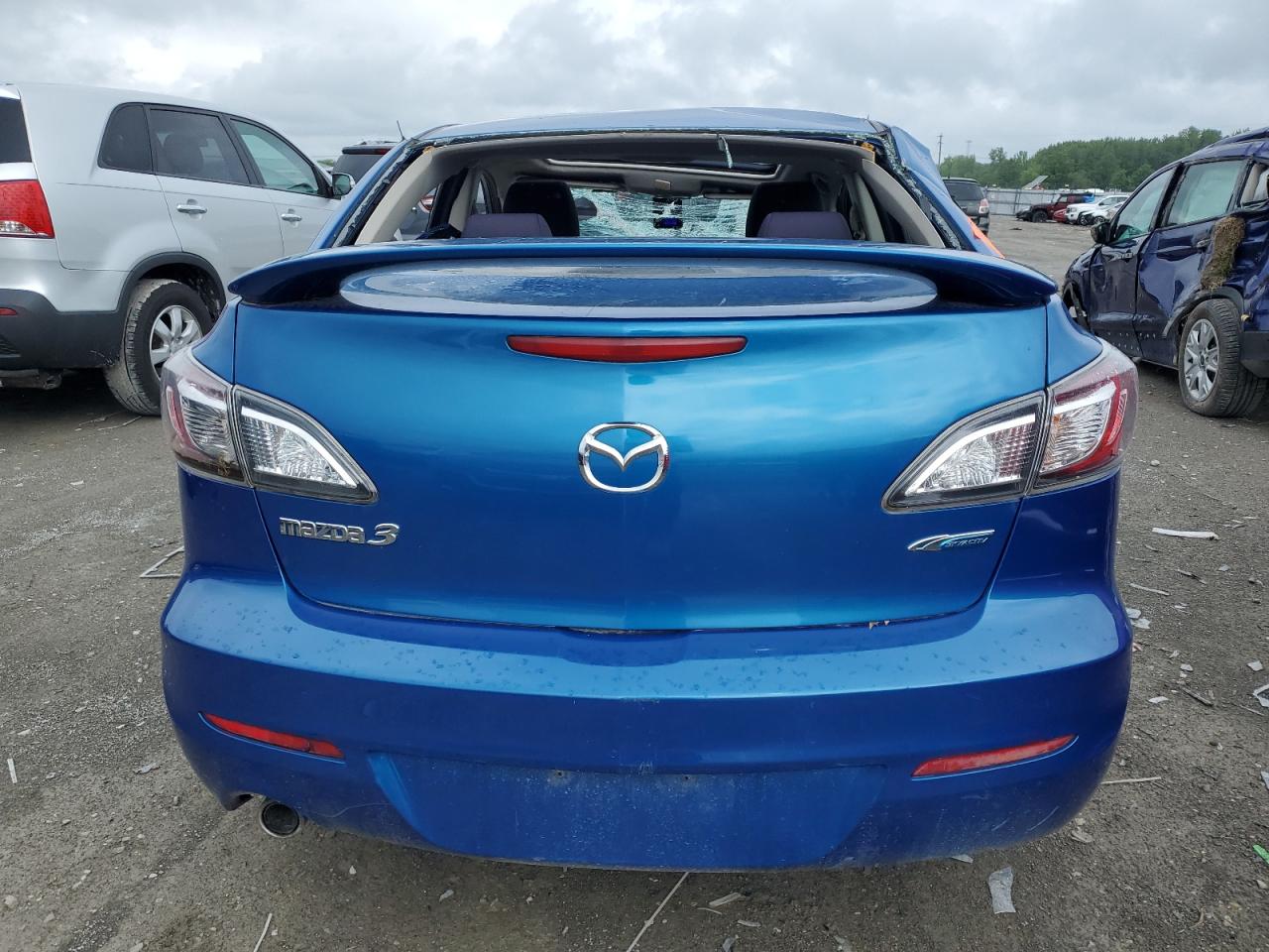 2012 Mazda 3 I VIN: JM1BL1V80C1588176 Lot: 54591234