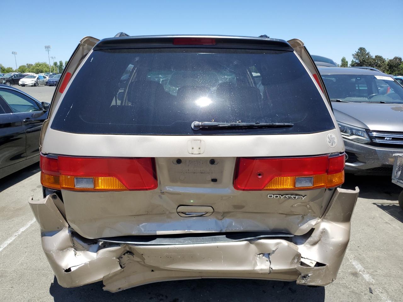 2002 Honda Odyssey Ex VIN: 5FNRL18672B016312 Lot: 57341244