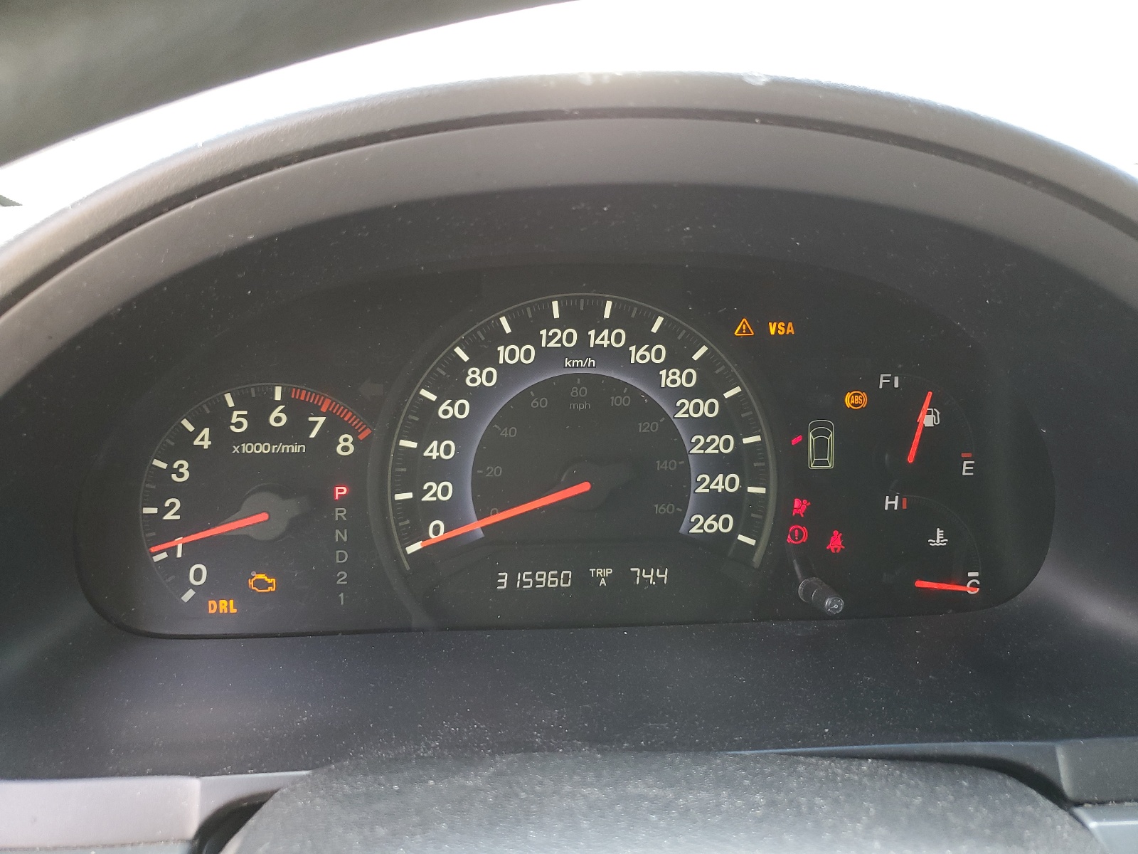 5FNRL38415B508736 2005 Honda Odyssey Ex