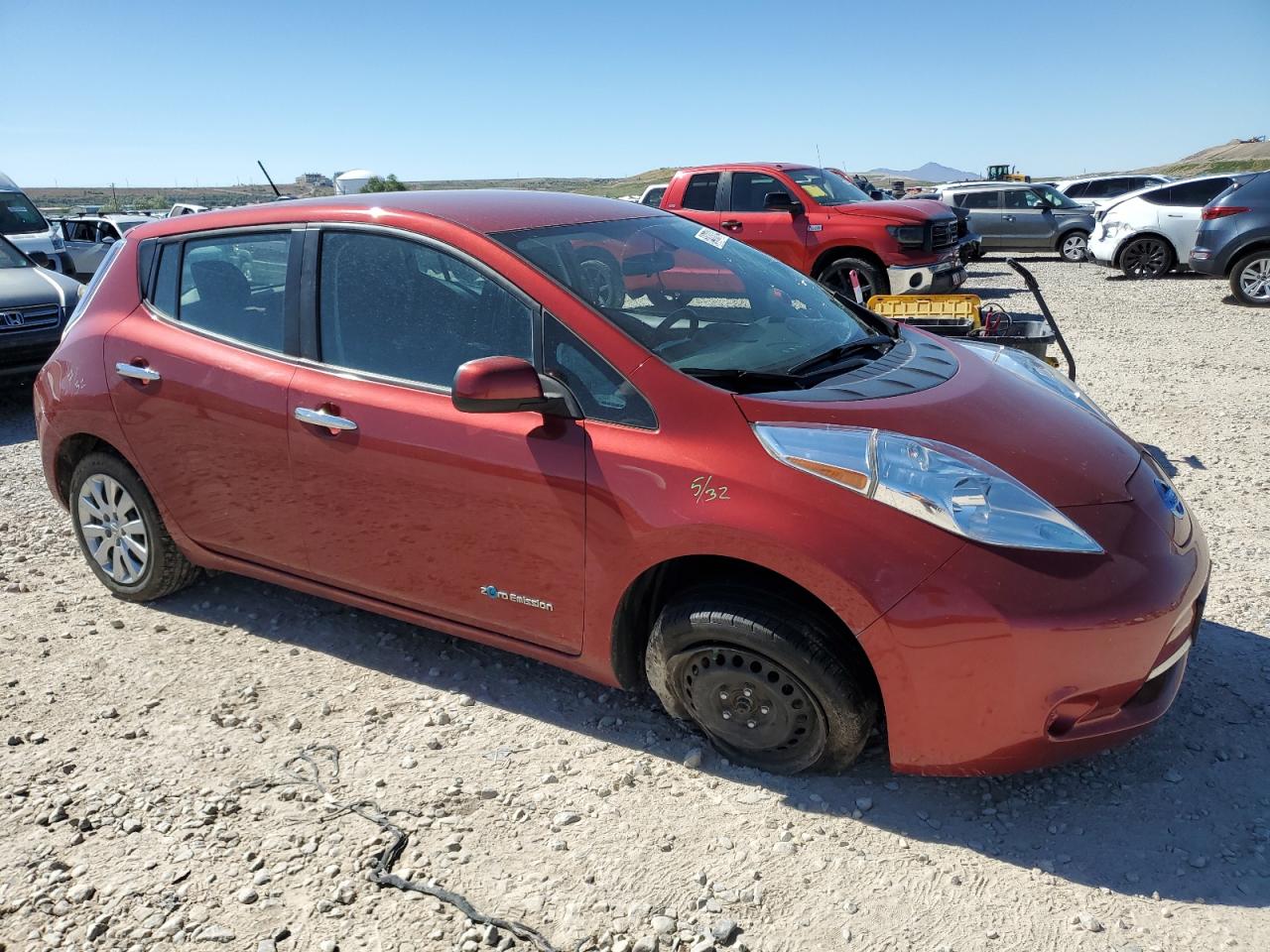 2015 Nissan Leaf S VIN: 1N4AZ0CP2FC331906 Lot: 60121364