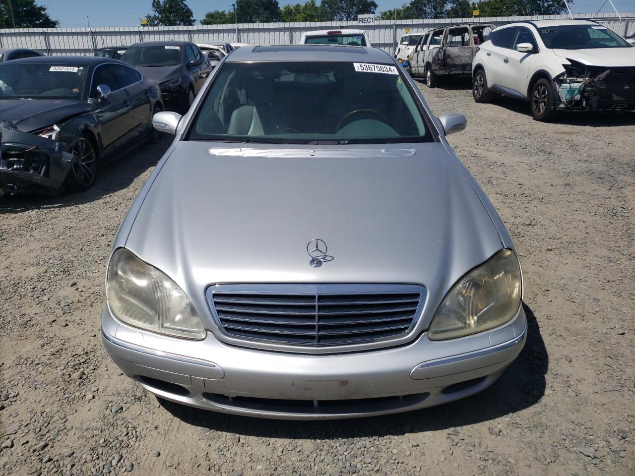 2002 Mercedes-Benz S 500 VIN: WDBNG75J92A295736 Lot: 53675034