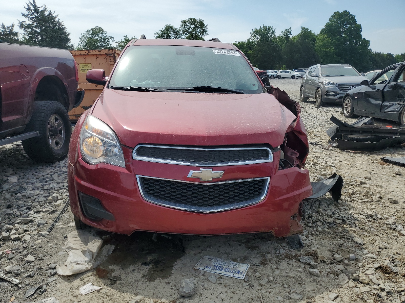 1GNALBEK8EZ118955 2014 Chevrolet Equinox Lt