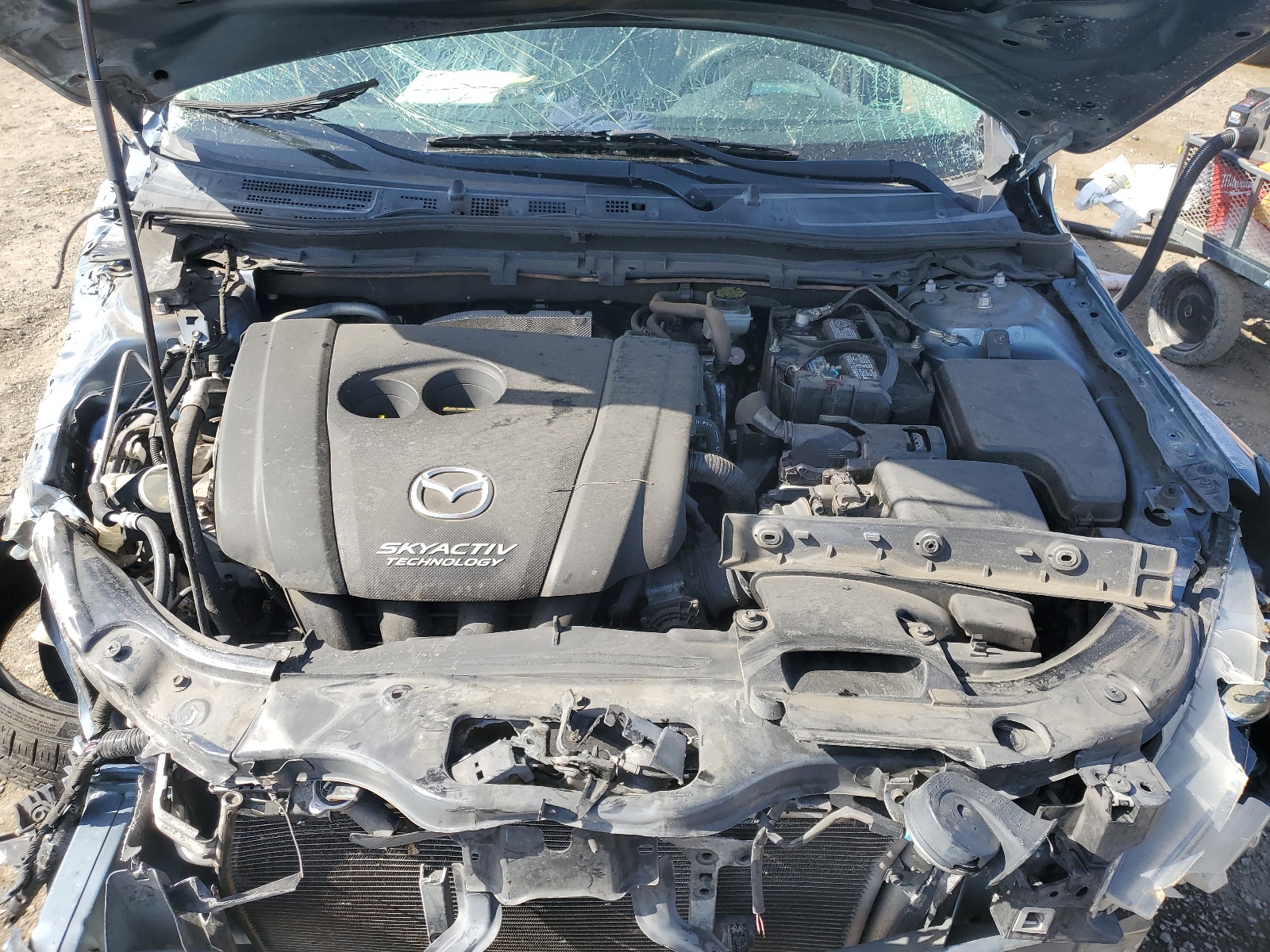 JM1BM1V36F1220493 2015 Mazda 3 Touring