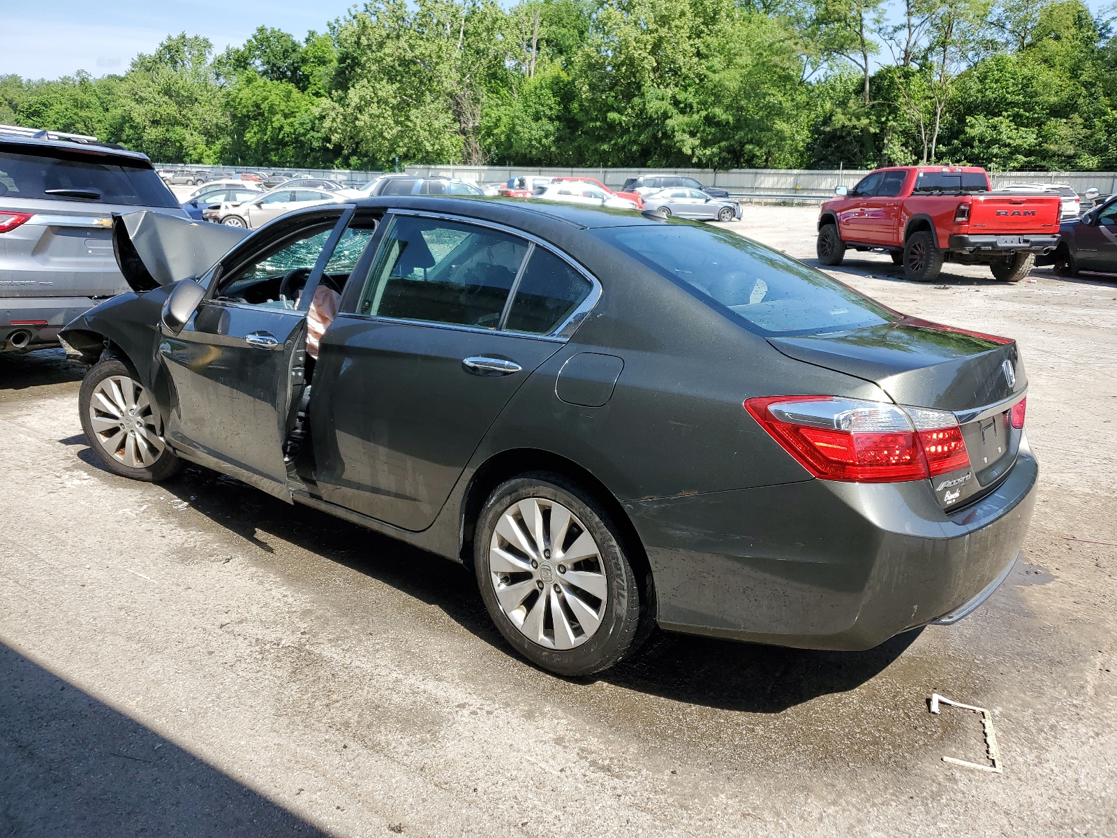 2015 Honda Accord Exl vin: 1HGCR2F82FA063861