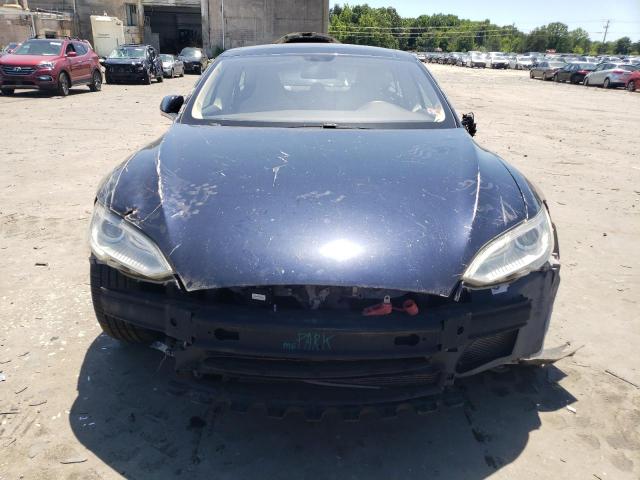  TESLA MODEL S 2014 Синий