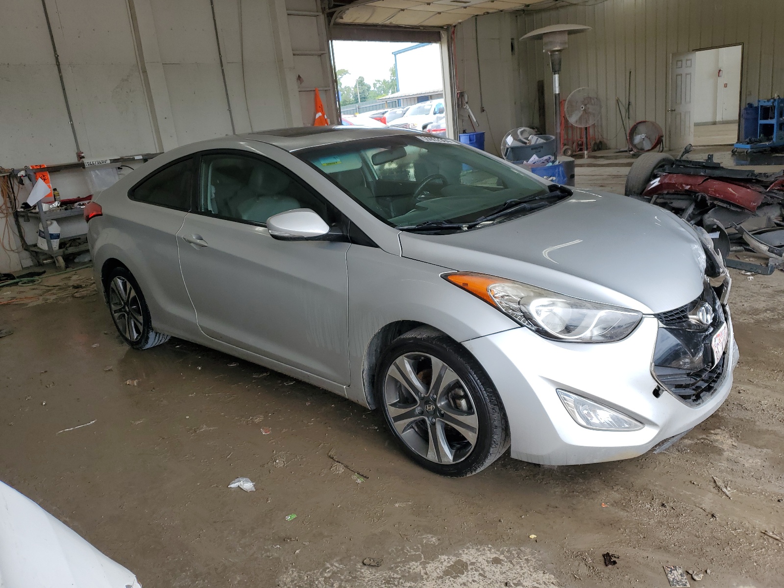 KMHDH6AE6DU009061 2013 Hyundai Elantra Coupe Gs