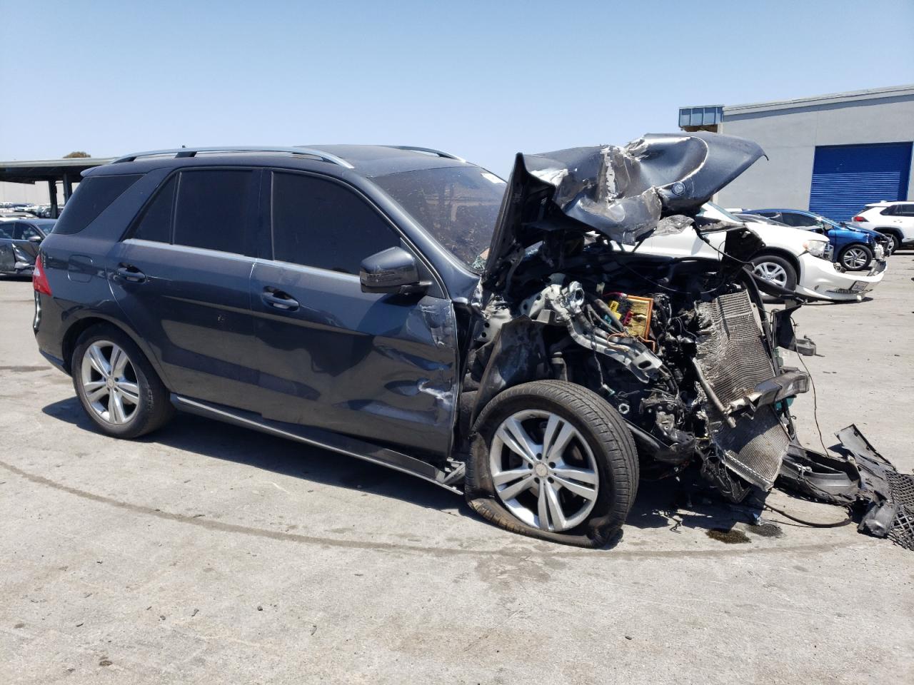 2012 Mercedes-Benz Ml 350 4Matic VIN: 4JGDA5HB6CA033886 Lot: 55490414