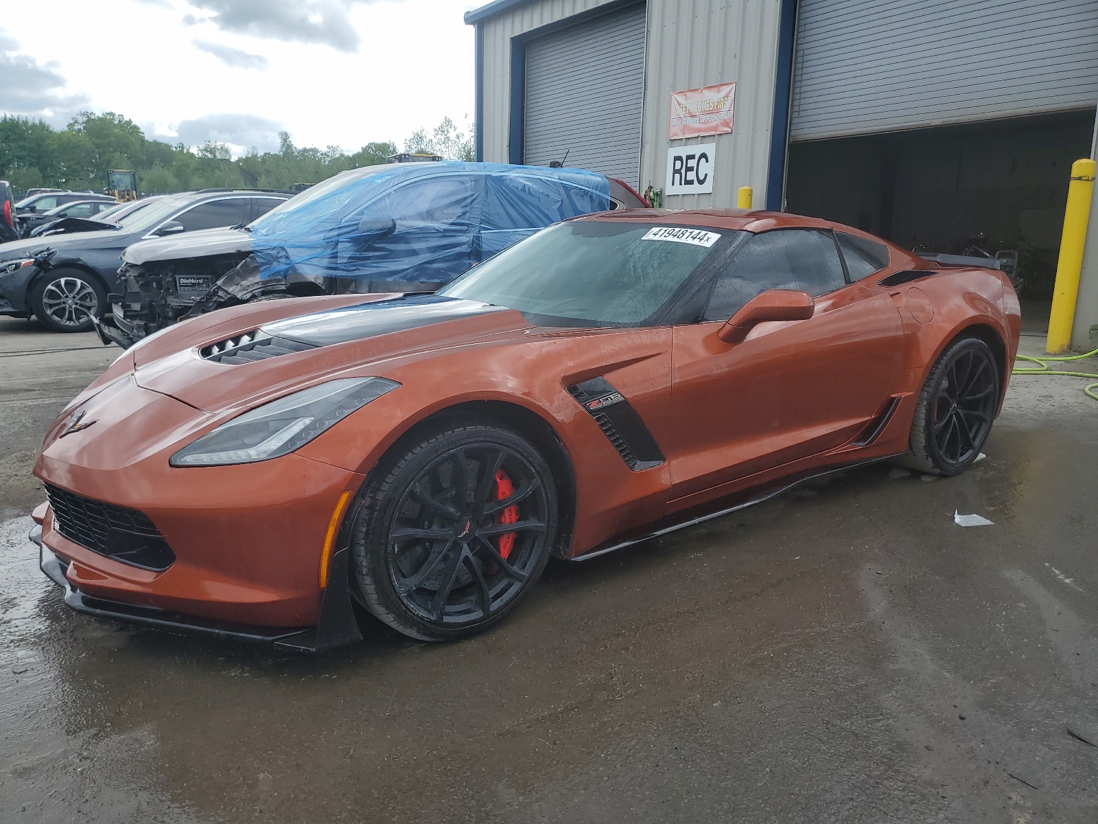 2015 Chevrolet Corvette Z06 2Lz vin: 1G1YR2D64F5606571