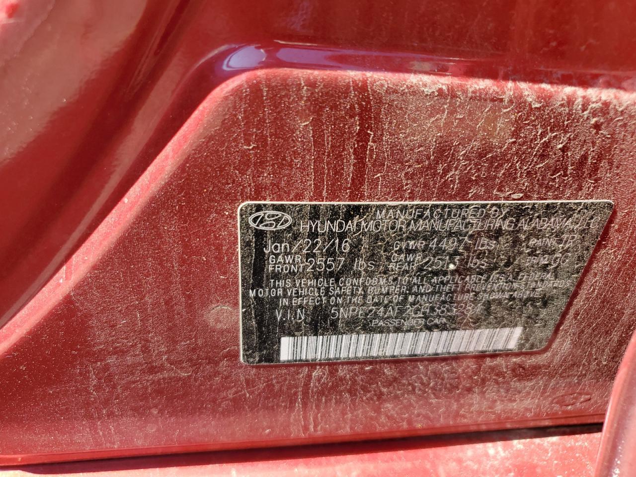 2016 Hyundai Sonata - Image 12
