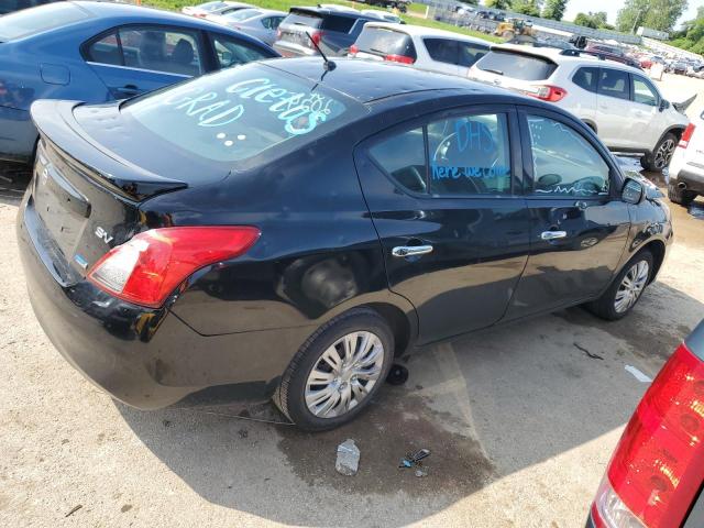 Седани NISSAN VERSA 2014 Чорний